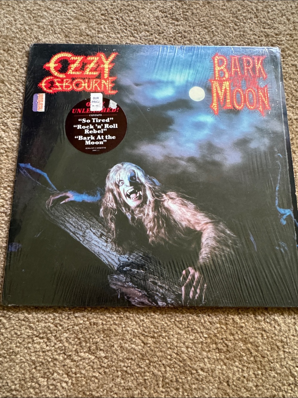 Ozzy Osbourne "Bark at the Moon" Vinyl LP